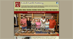 Desktop Screenshot of firedearthpottery.org