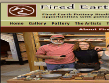 Tablet Screenshot of firedearthpottery.org